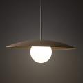Nowoczesna lampa wisząca do salonu SLATE GLASS w kolorze sabia 10910 TK Lighting