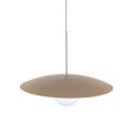 Nowoczesna lampa wisząca do salonu SLATE GLASS w kolorze sabia 10910 TK Lighting