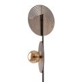 Nowoczesna lampa podłogowa LUNAR WOOD z szklanymi kloszami do salonu 2xG9 16135 TK Lighting