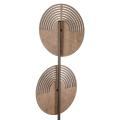 Nowoczesna lampa podłogowa LUNAR WOOD z szklanymi kloszami do salonu 2xG9 16135 TK Lighting