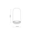 Spotlight lampa punktowa AMIS z ozdobnym złotym pierścieniem gwint GU10 10719 TK Lighting