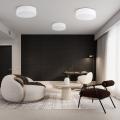 Plafon sufitowy Ø30cm biały LIVO do eleganckiego salonu 2xE27 10983 TK Lighting