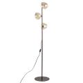 Lampa podłogowa LAVA do salonu, szklane klosze włącznik na kablu 3xG9 16150 TK Lighting