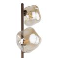 Lampa podłogowa LAVA do salonu, szklane klosze włącznik na kablu 3xG9 16150 TK Lighting
