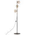 Lampa podłogowa LAVA do salonu, szklane klosze włącznik na kablu 3xG9 16150 TK Lighting