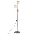 Lampa podłogowa LAVA do salonu, szklane klosze włącznik na kablu 3xG9 16150 TK Lighting