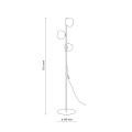 Lampa podłogowa LAVA do salonu, szklane klosze włącznik na kablu 3xG9 16150 TK Lighting