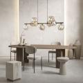 Lampa wisząca LAVA BROWN 9xG9 – eleganckie oświetlenie z kloszami ze szkła  11037 TK Lighting