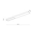 Plafon LED ITAMA 10W – minimalistyczne oświetlenie sufitowe do domu i biura  6391 TK Lighting