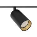 Stylowa listwa sufitowa podtynkowa AMIS czarna z 4 ruchomymi reflektorkami na GU10 10809 TK Lighting