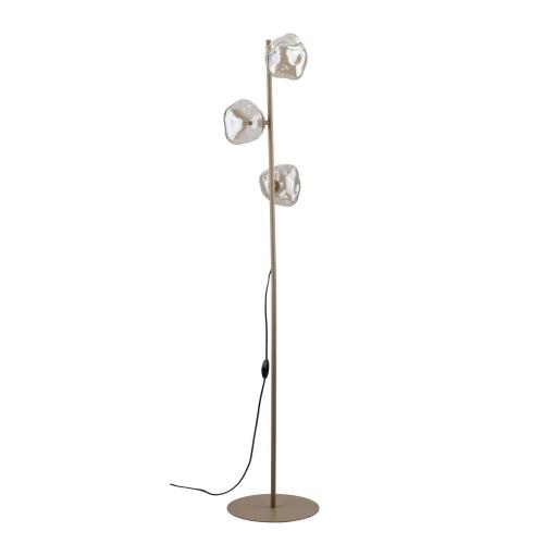 Podłogowa lampa stojąca SABIA LAVA z designerskimi szklanymi kloszami do salonu 3xG9  16153 TK Lighting