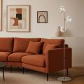 Podłogowa lampa stojąca SABIA LAVA z designerskimi szklanymi kloszami do salonu 3xG9  16153 TK Lighting