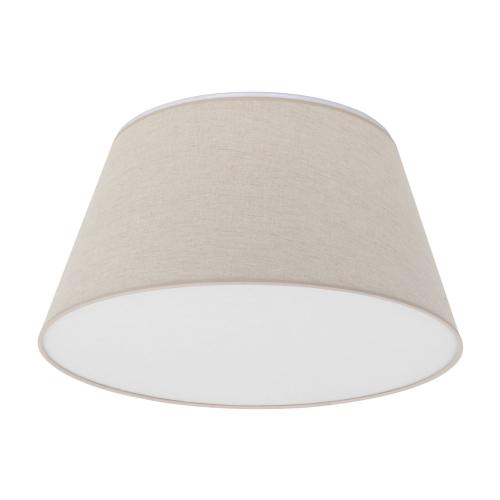 Nowoczesna lampa sufitowa plafon FORMO beżowy lniany klosz, gwint 4xE27 do salonu 11075 TK Lighting