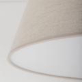 Nowoczesna lampa sufitowa plafon FORMO beżowy lniany klosz, gwint 4xE27 do salonu 11075 TK Lighting