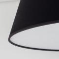 Nowoczesny plafon sufitowy do salonu FORMO BLACK Ø50cm do salonu 11207 TK Lighting