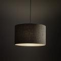 Lampa wisząca z wielokolorowym abażurem do nowoczesnych aranżacji VELLUM BLACK MULTICOLOR 1xE27 10752 TK Lighting