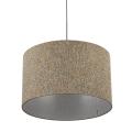 Lampa wisząca z wielokolorowym abażurem do nowoczesnych aranżacji VELLUM BLACK MULTICOLOR 1xE27 10752 TK Lighting