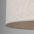 Lampa wisząca z jasnym abażurem do nowoczesnych wnętrz VELLUM SABIA 1xE27 10753 TK Lighting