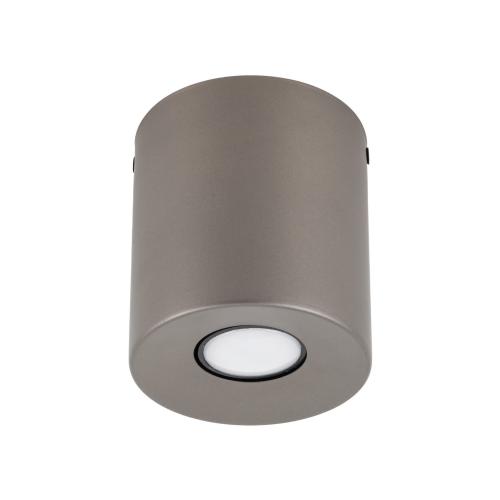 Brązowa tuba natynkowa spot wys. 12,5cm do korytarza, kuchni ORION M NEW BROWN 1xGU10 11341 TK Lighting
