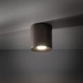 Brązowa tuba natynkowa spot wys. 12,5cm do korytarza, kuchni ORION M NEW BROWN 1xGU10 11341 TK Lighting