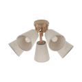 5-ramienna lampa sufitowa z pięcioma nianymi abażurami w kształcie ściętych stożków VAIO SABIA 5xE27 11606 TK Lighting