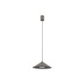 Lampa wiszaca z kloszem Ø23cm brązowa nad wyspę kuchenną, nad blat LUME S NEW BROWN 1xGX53 11269 TK Lighting