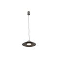 Lampa wiszaca z kloszem Ø23cm brązowa nad wyspę kuchenną, nad blat LUME S NEW BROWN 1xGX53 11269 TK Lighting