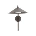 Brązowy kinkiet z kloszem stożkiem na ramieniu LUME S NEW BROWN 1xGX53 11322 TK Lighting