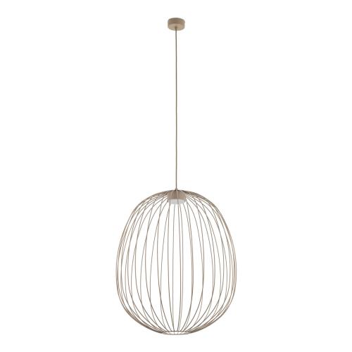 Dekoracyjna lampa wisząca z drucianym kloszem do lofotwych wnętrz SPHERA L SABIA 1xGX53 11303 TK Lighting