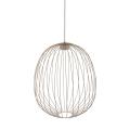 Dekoracyjna lampa wisząca z drucianym kloszem do lofotwych wnętrz SPHERA L SABIA 1xGX53 11303 TK Lighting