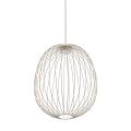 Dekoracyjna lampa wisząca z drucianym kloszem do lofotwych wnętrz SPHERA L SABIA 1xGX53 11303 TK Lighting