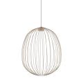 Dekoracyjna lampa wisząca z drucianym kloszem do lofotwych wnętrz SPHERA L SABIA 1xGX53 11303 TK Lighting