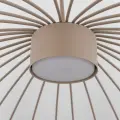 Lampa wisząca z drucianym, kulistym kloszem w kolorze sabia do jadalni SPHERA M SABIA 1xGX53 11306 TK Lighting