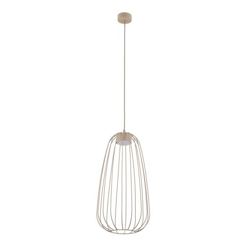 Lampa wisząca z podłużnym, drucianym kloszem do jadalni nad stół SPHERA S SABIA 1xGX53 11309 TK Lighting
