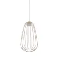 Lampa wisząca z podłużnym, drucianym kloszem do jadalni nad stół SPHERA S SABIA 1xGX53 11309 TK Lighting