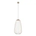 Lampa wisząca z podłużnym, drucianym kloszem do jadalni nad stół SPHERA S SABIA 1xGX53 11309 TK Lighting