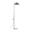 Nowoczesna lampa podłogowa do salonu brązowa, klosz stożek LUME NEW BROWN 1xGX53 16186 TK Lighting