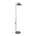 Nowoczesna lampa podłogowa do salonu brązowa, klosz stożek LUME NEW BROWN 1xGX53 16186 TK Lighting