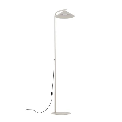 Podłogowa, nowoczesna lampa stojąca do salonu w kolorze kaszmirowym LUME 1xGX53 16187 klosz stożek TK Lighting