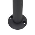 Grafitowy słupek ogrodowy 80cm LED 5W IP65 lampa zewnętrzna aluminiowa SENA L IP65 19003 TK Lighting