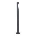 Grafitowy słupek ogrodowy 80cm LED 5W IP65 lampa zewnętrzna aluminiowa SENA L IP65 19003 TK Lighting