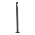 Grafitowy słupek ogrodowy 80cm LED 5W IP65 lampa zewnętrzna aluminiowa SENA L IP65 19003 TK Lighting