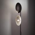 Lampa podłogowa brązowa do loftowych wnętrz, dwa klosze SLATE NEW BROWN GLASS 2xG9 16190 TK Lighting