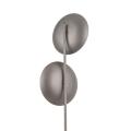 Lampa podłogowa brązowa do loftowych wnętrz, dwa klosze SLATE NEW BROWN GLASS 2xG9 16190 TK Lighting