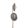 Lampa podłogowa brązowa do loftowych wnętrz, dwa klosze SLATE NEW BROWN GLASS 2xG9 16190 TK Lighting