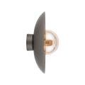 Kinkiet z loftowym stylu w kolorze brązowym, idealna dekoracja do salonu SLATE NEW BROWN GLASS 1xG9 11352 TK Lighting