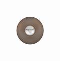 Kinkiet z loftowym stylu w kolorze brązowym, idealna dekoracja do salonu SLATE NEW BROWN GLASS 1xG9 11352 TK Lighting