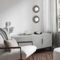 Lampa sufitowa z dekoracyjnym, brązowym talerzykiem i białym kloszem do salonu PIXI NEW BROWN 1xG9 11335 TK Lighting