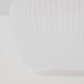 Elegancka, minimalistyczna lampa sufitowa z ryflowanym kloszem do kuchni VIRLO WHITE 1xE14 11357 TK Lighting