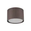 Brązowy spot natynkowy sufitowy nowoczesny Ø8,4cm do kuchni, korytarza FERRO Brąz 1xGX 53 11656 TK Lighting